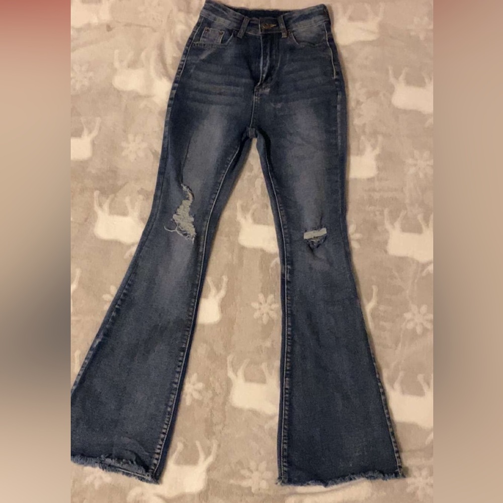 Flare legged pants!